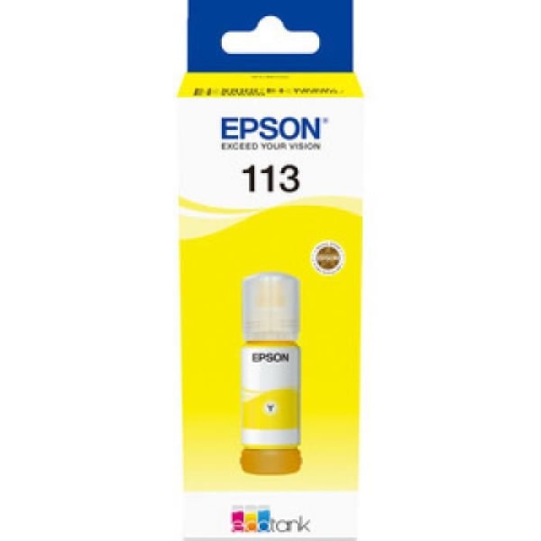 epson epson 113 ecotank pigment gult bläck svart svart Svart