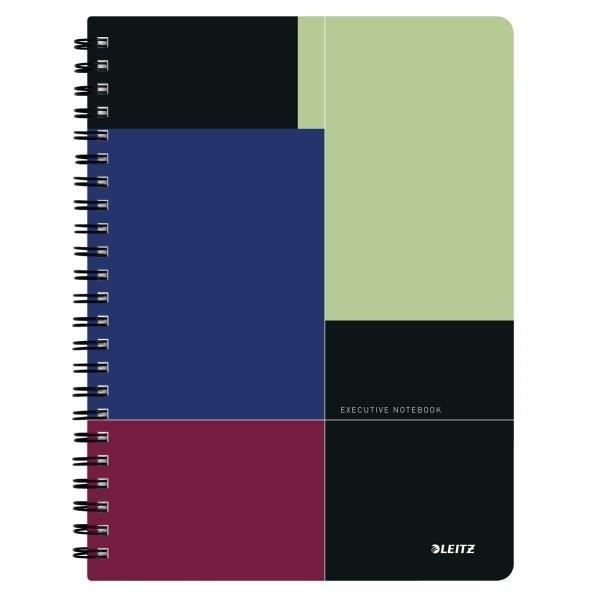 Cahier - LEITZ - Executive - A4 - 5x5 - Polypropylenomslag - 160 sidor
