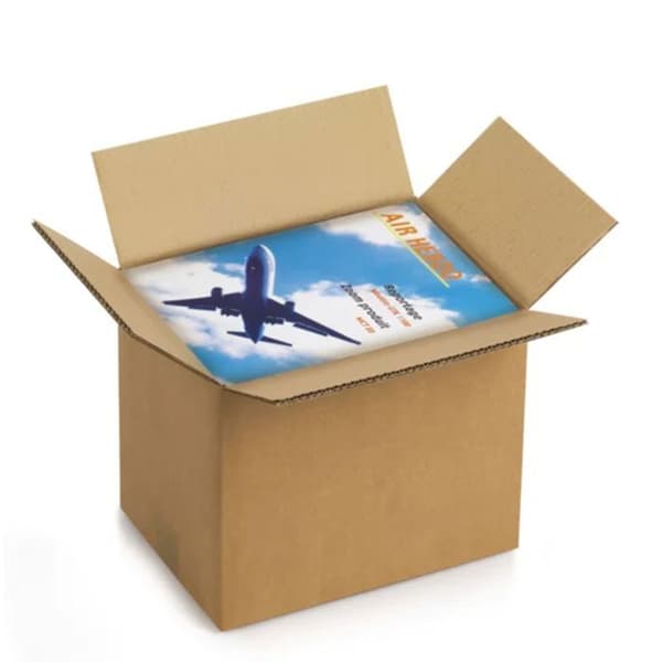 5 st packboxar 25 x 25 x 20 cm - Dubbel korrugerad brun