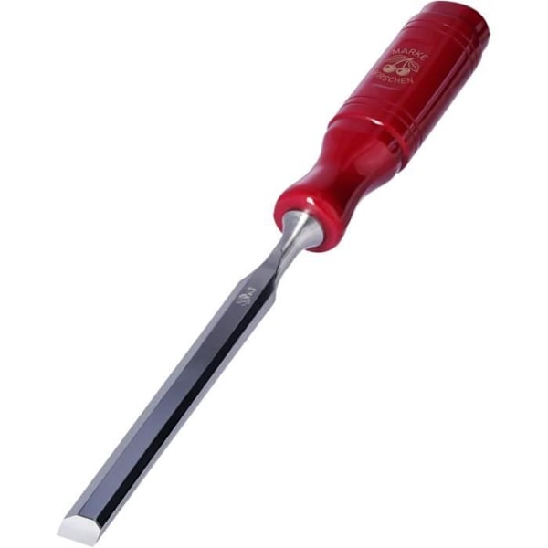 Ciseau Kirschen 1103000 Bédane med handtag i Päronträd, RödSilver, 10 mm