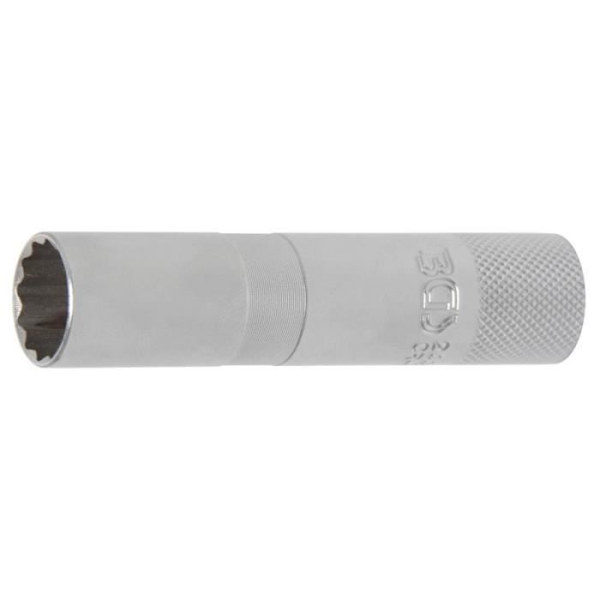 12,5 mm (1/2") 16 mm tolvpunktshållande tändstiftssockel av gummi