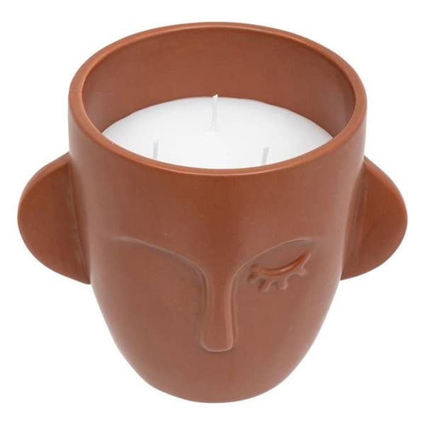 Doftljus "Maya" 520g vanilj Terrakotta