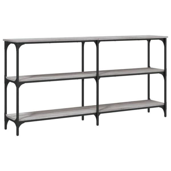 vidaXL Konsolbord Sonoma Grå 150x29x75 cm Konstruerat trä 834108