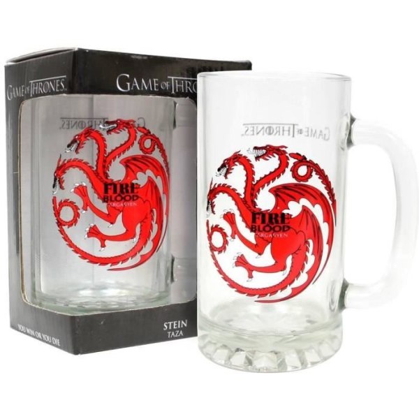 WTT Beer Mug - Game Of Thrones - Targaryen