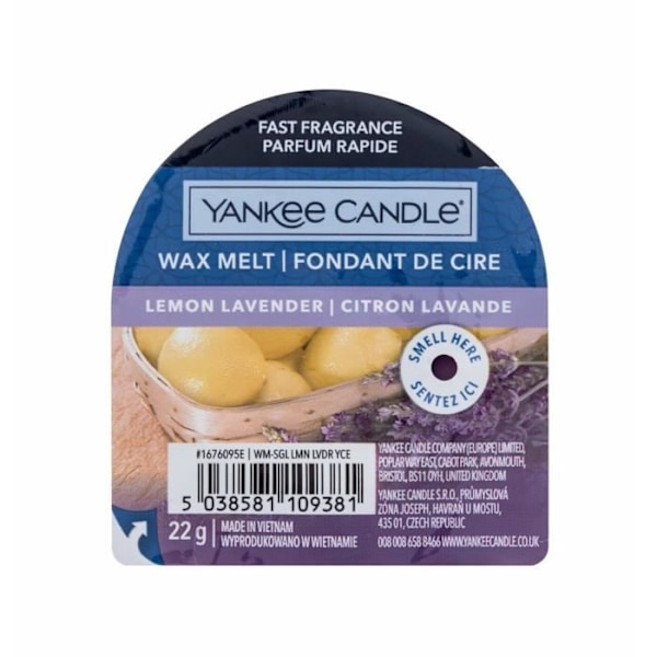 Yankee Candle 22g citronlavendel, doftvax