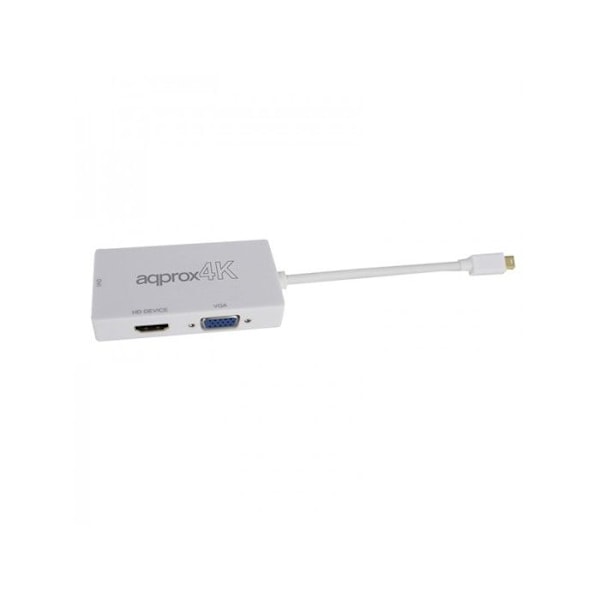 DisplayPort till HDMI-adapter ca! AISCCI0302 APPC37 DVI VGA Vit