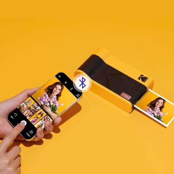 KODAK Mini 2 Era 4PASS Bärbar Fotoprinter 5,3x8,6cm Gul