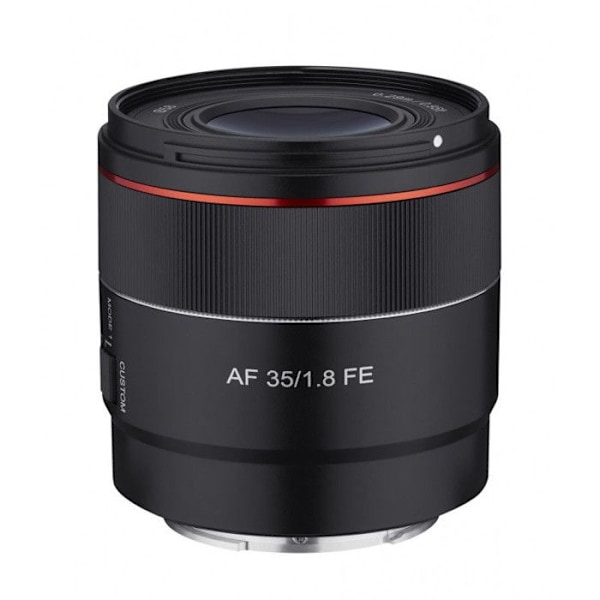 Objektiv - Samyang - AF 35mm F1.8 - Bländare F1.8 - FE-fäste - 210g Svart