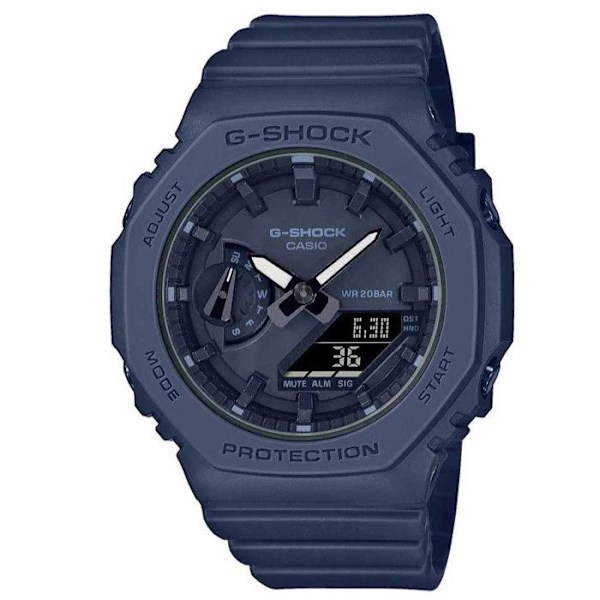 Klocka - Casio - G-Shock Classic Woman - Blå - Stötmotstånd - LED-belysning Blå