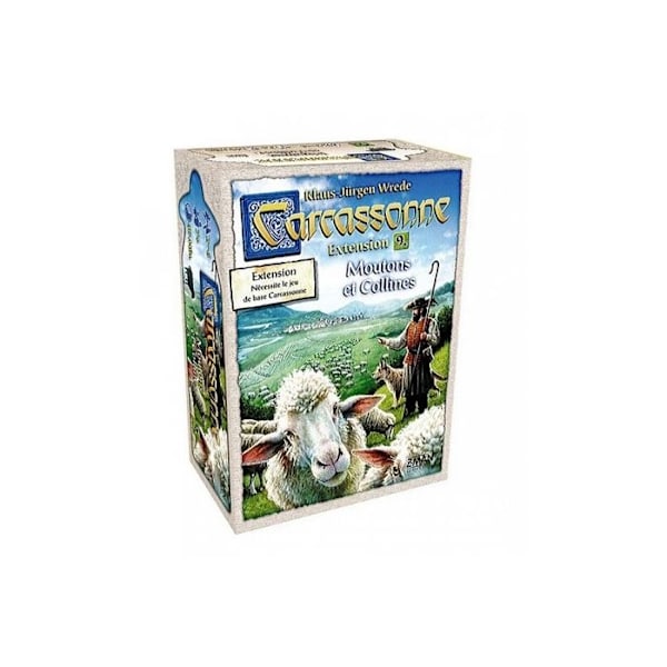Sheep And Hills Extension - Carcassonne - Brädspel - INGET NAMN - Från 8 år - Flerfärgad Flerfärgad