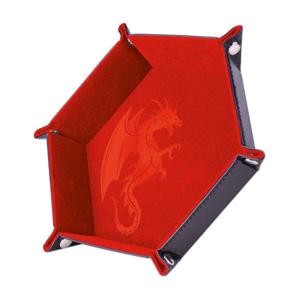 Epic Forge Tärningsspår Draken – Spelaccessoar, röd Röd