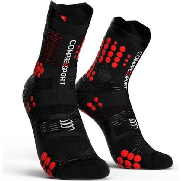 Strumpor - Compressport - Racing Socks V3.0 Trail - Flerfärgad - Andningsbara - Herr Flerfärgad 39