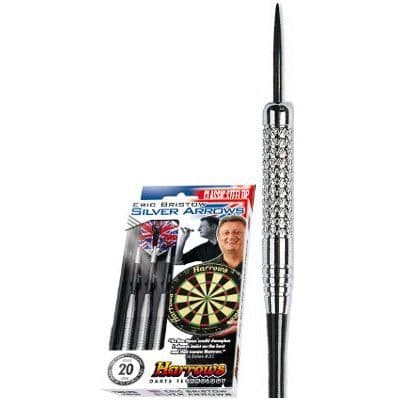Harrows Silver Arrows 20GK Mässing Dart Set - Unisex - Barn - Inomhus