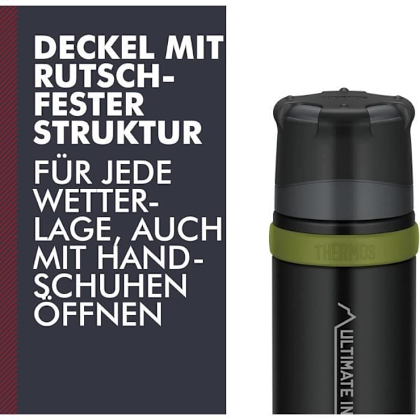 Isolerad Flaska - Thermos - Mountain Beverage - Rostfritt Stål - 0,75 l - Vattentät 24h