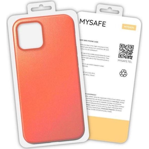 Coque telefon - bumper telefon Mysafe CASE SKIN IPHONE 12 MINI ORANGE BOX