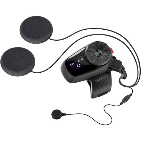 Intercom - Sena - 5S-10 - Bluetooth - HD-högtalare - USB uppladdningsbar svart