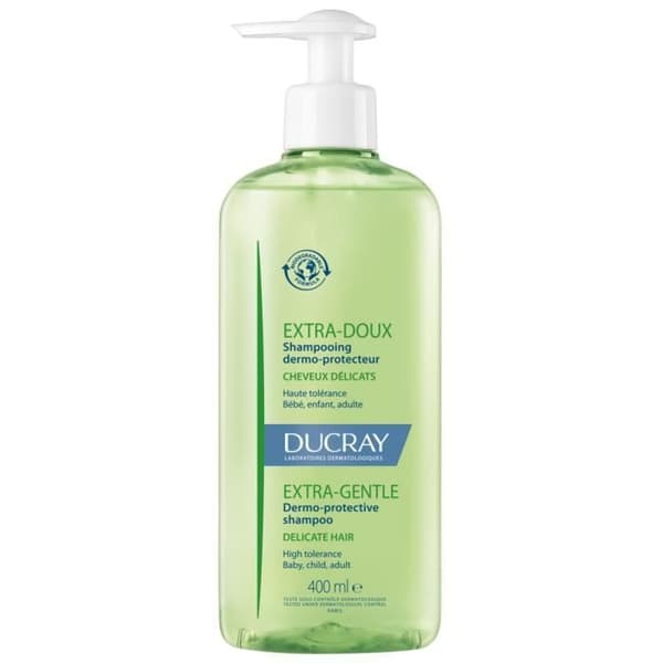 Extra-Doux-Ducray Extra Doux Dermo-Skyddande Schampo Pump 400 ml
