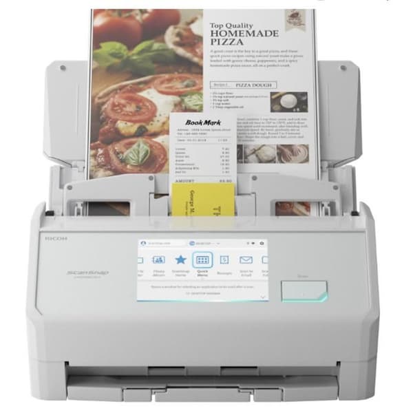 Dokumentskanner - RICOH - ScanSnap iX2500 - 600 DPI - 45 ppm - Wi‑Fi/Bluetooth 5.2