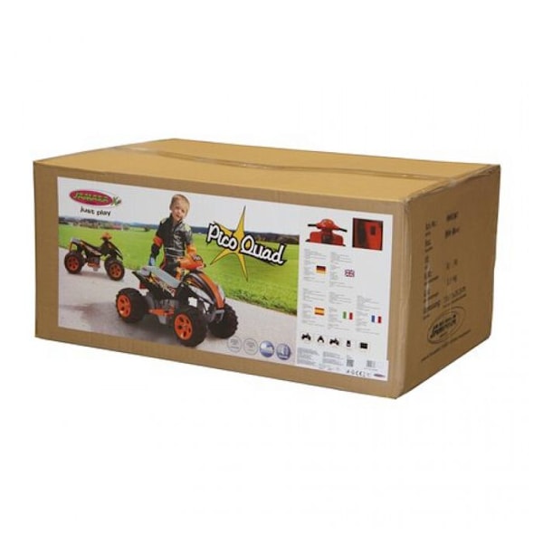 Quad Pico 6V för barn 3 till 5 år - JAMARA - 6V 7 Ah batteri - Orange - 4 hjul Flerfärgad