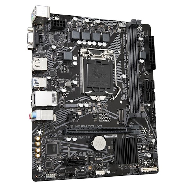 Moderkort - Gigabyte - H510M S2H V3 - Socket LGA1200 - GbE LAN - Serial ATA-600