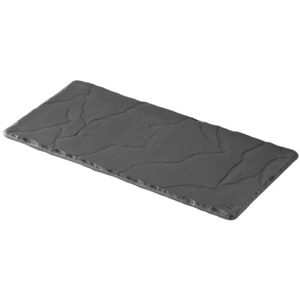 Tallrikar - REVOL - Basalt - Rektangulär 250x120mm - Porslinsdeg - Diskmaskin säker