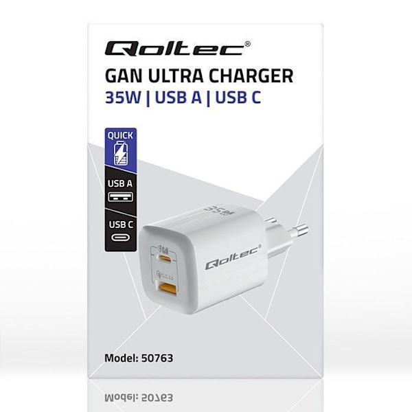 Laddare - nätadapter Qoltec - 50763