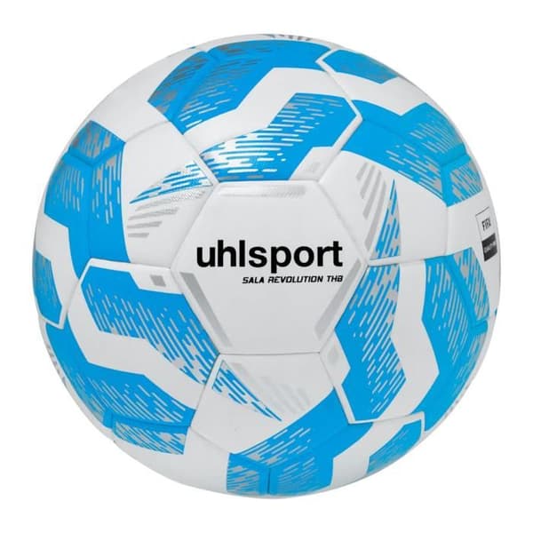 Barnfotboll Uhlsport Sala Revolution THB vit/cyan/silver fyra