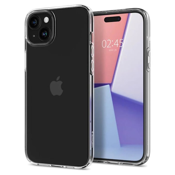 Skyddande telefonfilm - skyddsglas för telefon Spigen - ACS06456 - Crystal Flex, transparent - iPhone 15 Plus