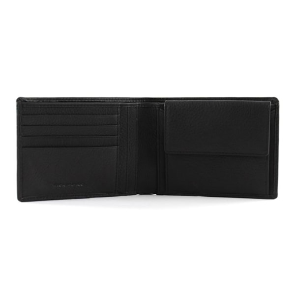 Porte-monnaie PIQUADRO Akron Nero [92849] - Herr - Läder - RFID-skydd svart