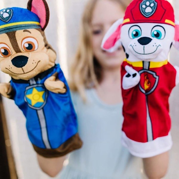 Melissa & Doug - Paw Patrol Puppets Blå