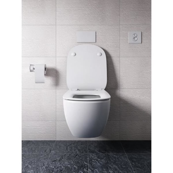 IDEAL STANDARD Tesi WC-sits - Fallskydd - Vit Vit