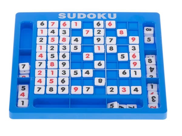 Logiskt Sudoku-spel med siffror