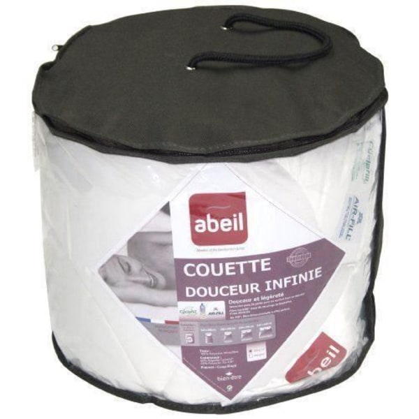 Abeil 15000000536 Duvet Douceur Infinite Lättviktspolyester Vit 220 x 240 cm