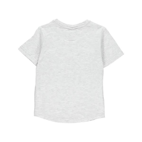 T-shirt pojke kortärmad - Degré Celsius - grå - 6 år Grå 3 år