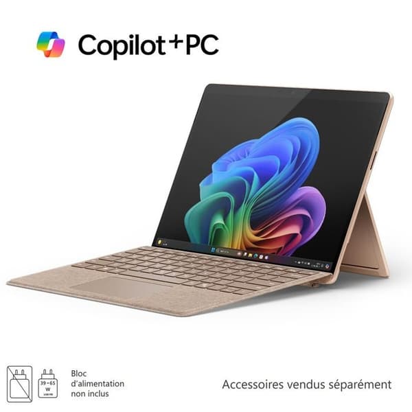 Microsoft Surface Pro 11:e generation 13’’ Copilot+PC Snapdragon X Elite 16 GB RAM 512 GB SSD Pekskärm Dune