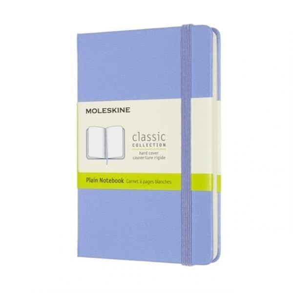 Ntbk Pocket Plain Hydrangea Blue Hard Co
