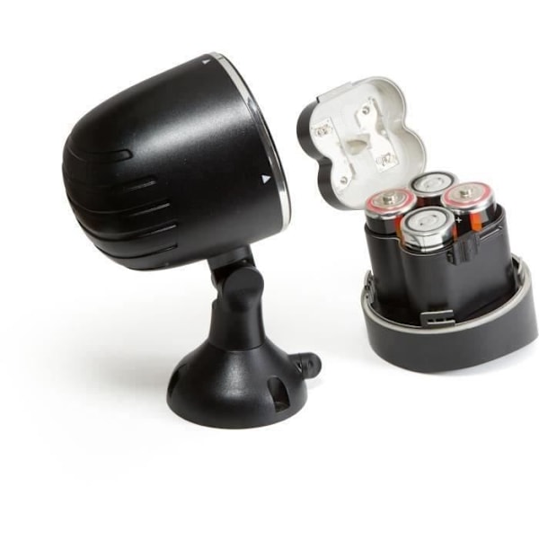 Technaxx utomhus HD-kamera med TX-106 LED-lampa svart