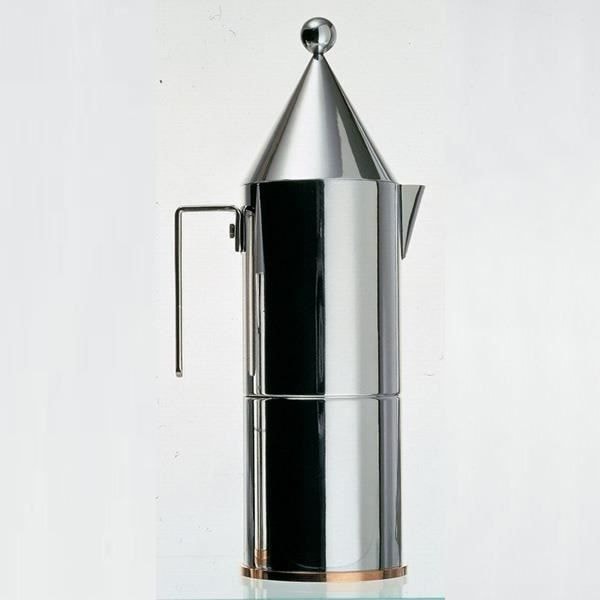 Alessi La Conica 6 koppar espressomaskin