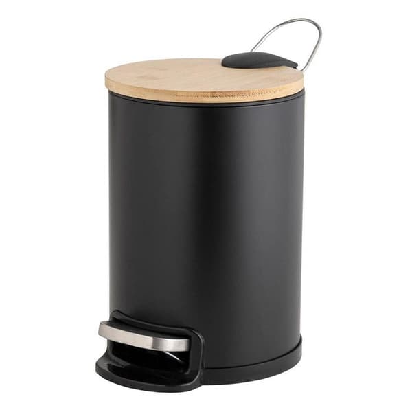 Badrumspapperskorg "Mobelle" 3L Svart