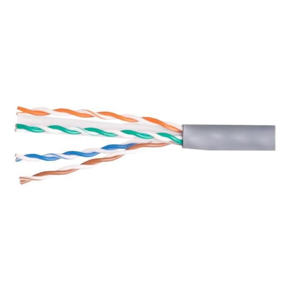 utrusta Bulk Kabel 305m UTP CAT 6a IEEE 802.5 Halogenfri Solid Grey