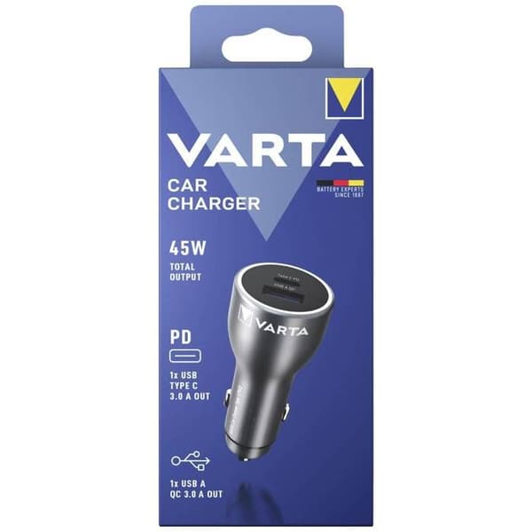 Varta VARTA laddare Max strömladdning=3 A 12/24 V