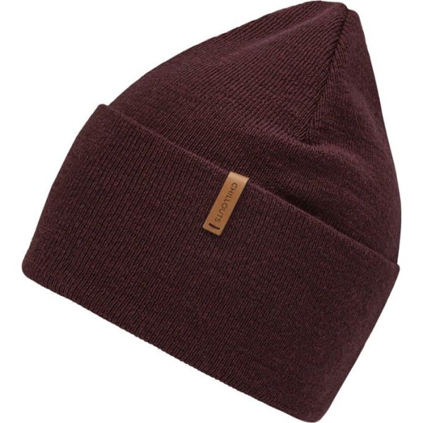 Mössa - balaclava - chapka - basker - kepi - hörselkåpa Chillouts - 40143-71-ONE - Will Hat Unisex vintermössa Bordeaux Unik storlek