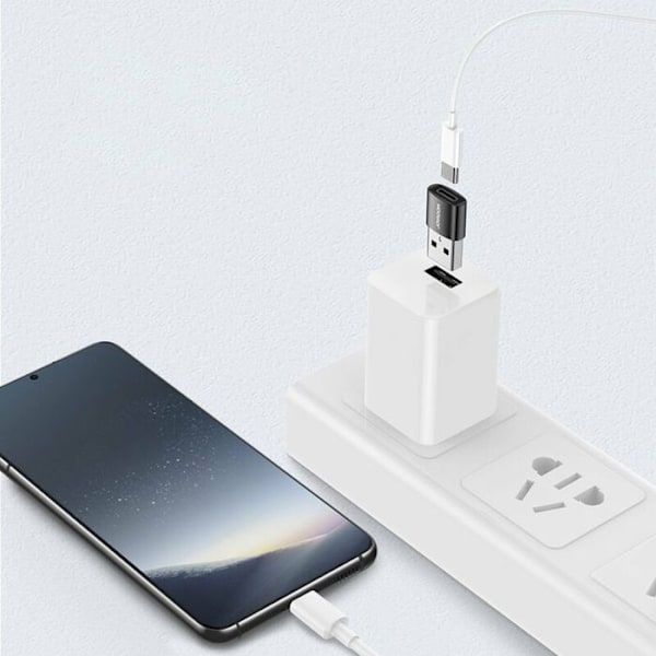 Typ C till USB-adapter med OTG-funktion (set 2) - JoyRoom (S-H152) - Svart