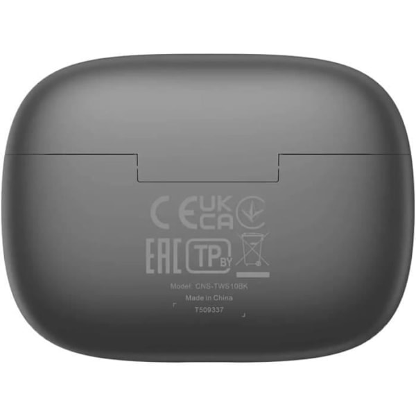 Bluetooth-hörlurar - CANYON - TWS-10 - Aktiv brusreducering - Automatisk koppling - Snabbladdning Grå