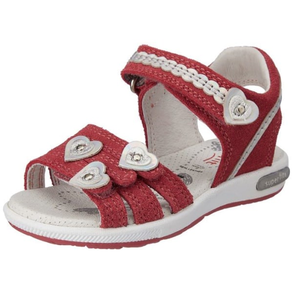 Superfit sandal - barfota - 1006133 - Girl Emily Sandal VARMROSA/SILVER 25
