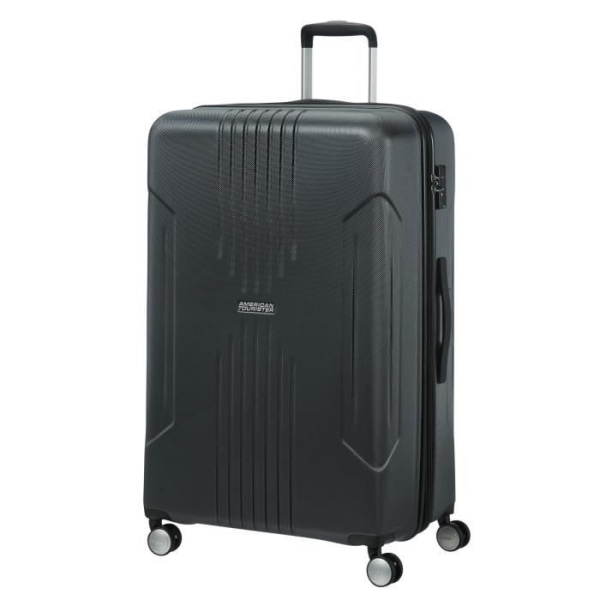 American Tourister 88752-1269, vagn, svart, akrylonitril-butadien-styren (ABS), 4 hjul, dragkedja, 1 st.