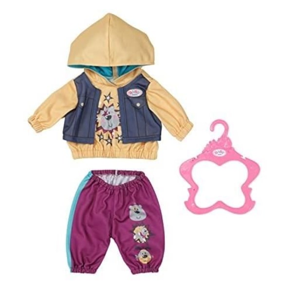 BABY BORN OUTFIT MED HOODY DOLL KLÄDER SET (832615) ZAPF