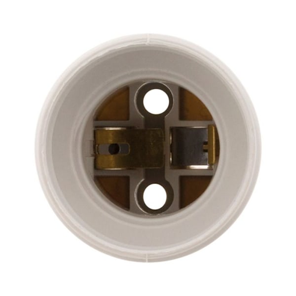 Set med 5 E27 bygglampor - Vit - Zenitech