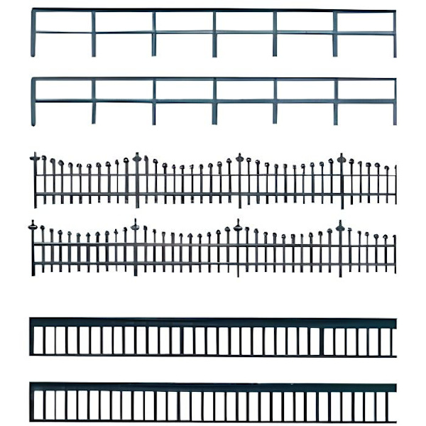 Staket och balustrad H0/TT