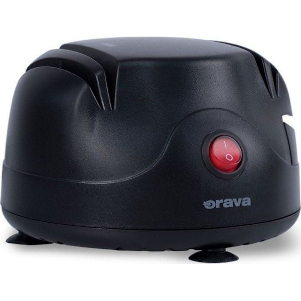 Orava - BN-44 - elektrisk slipmaskin för knivar, tvåstegs slipningssystem, kompakta dimensioner, svart